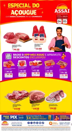 Pré-Visualização do folheto "Assaí Atacadista ofertas - PI" da loja Assaí Atacadista válido a partir de 04/04/2026