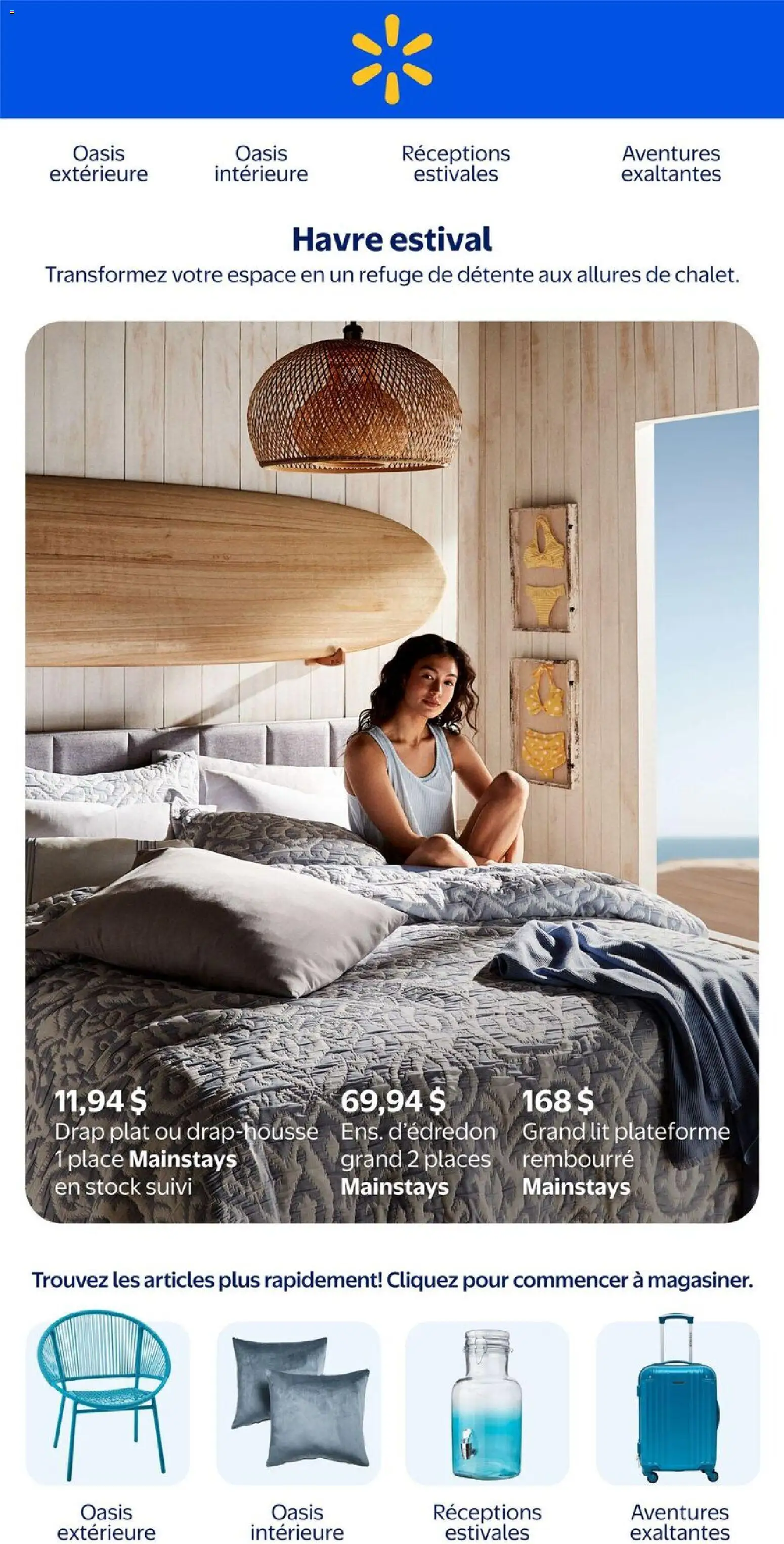 Preview of leaflet Walmart circulaire - Havre estival from shop Walmart is valid from Apr 30, 2026