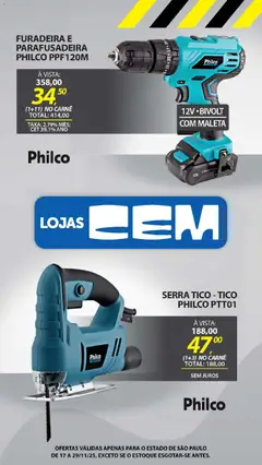 Pré-Visualização do folheto "Ofertas atuais" da loja Lojas Cem válido a partir de 17/11/2025 | Página: 130