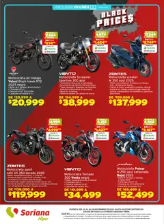 Vista previa las ofertas de la tienda Soriana - Black Prices Híper Nacional desde el 21/11/2025 | Página: 26