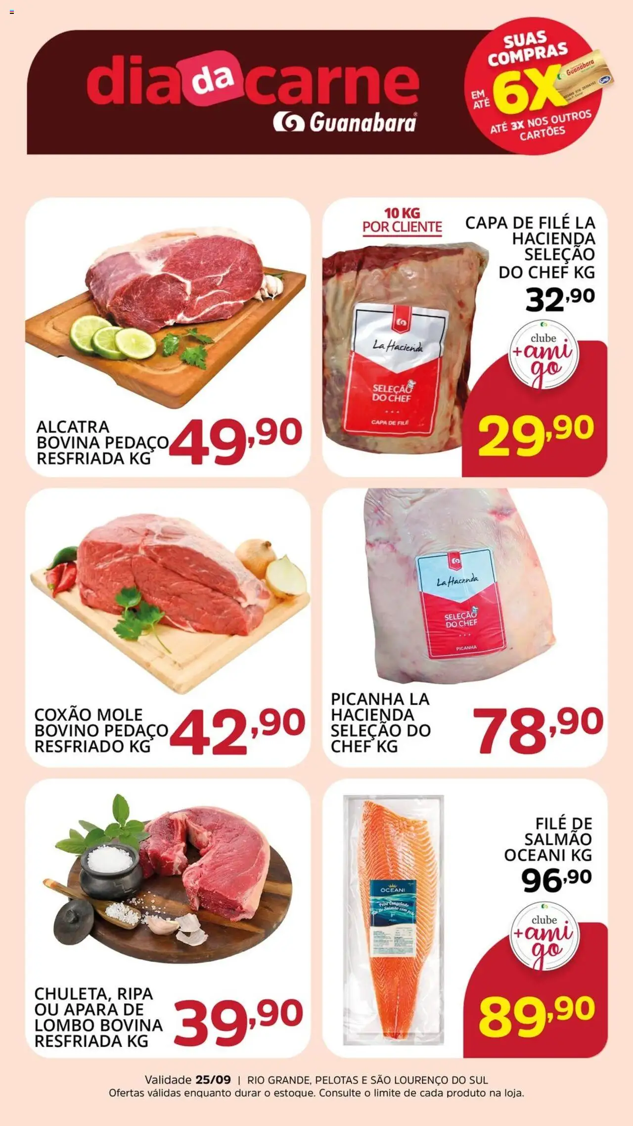 Supermercado Guanabara folheto "Ofertas da semana" válido a partir de 25/09/2025 - número de página 1