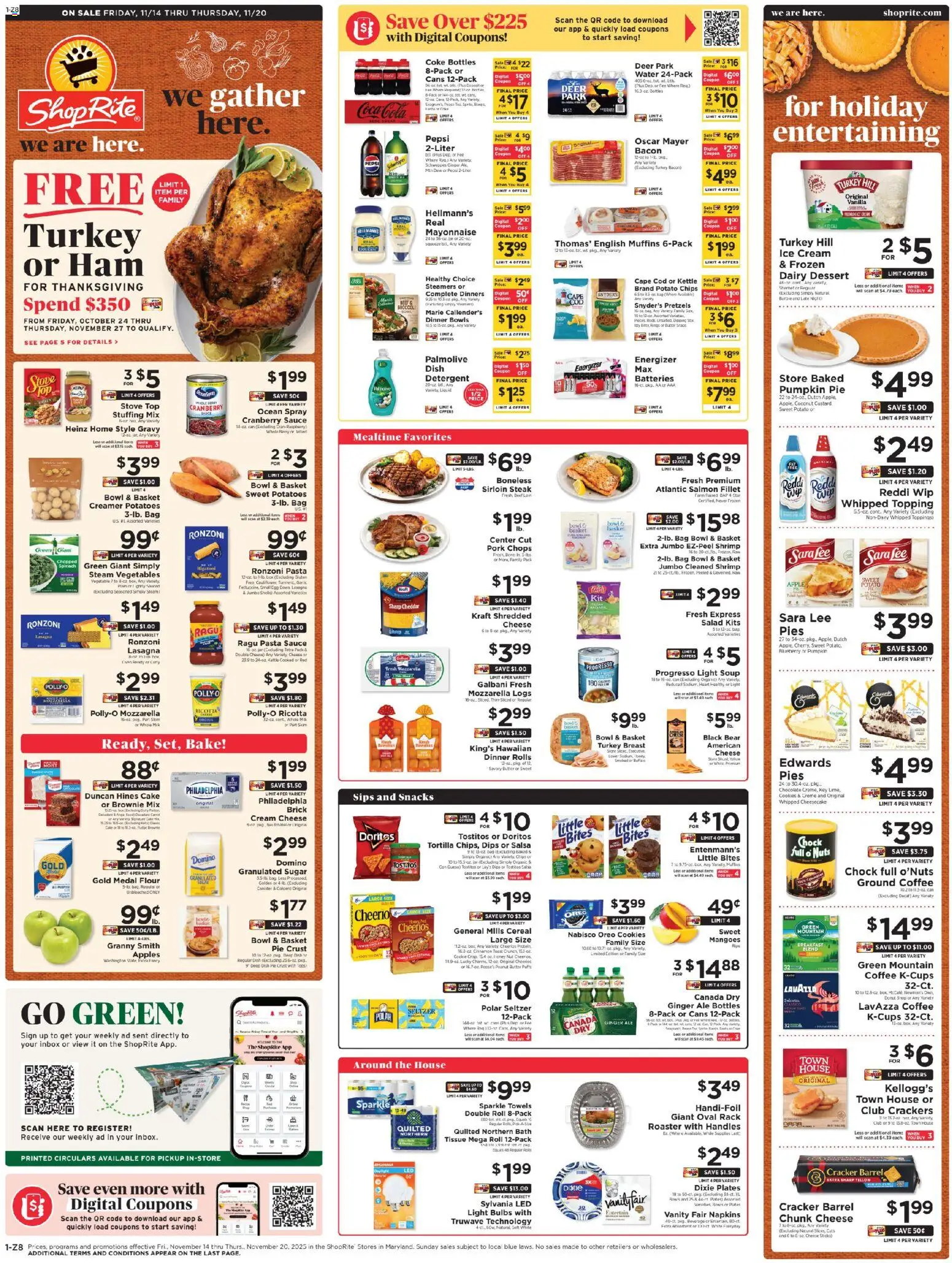 Ad Preview of ShopRite Weekly Ad from 11/14/2025