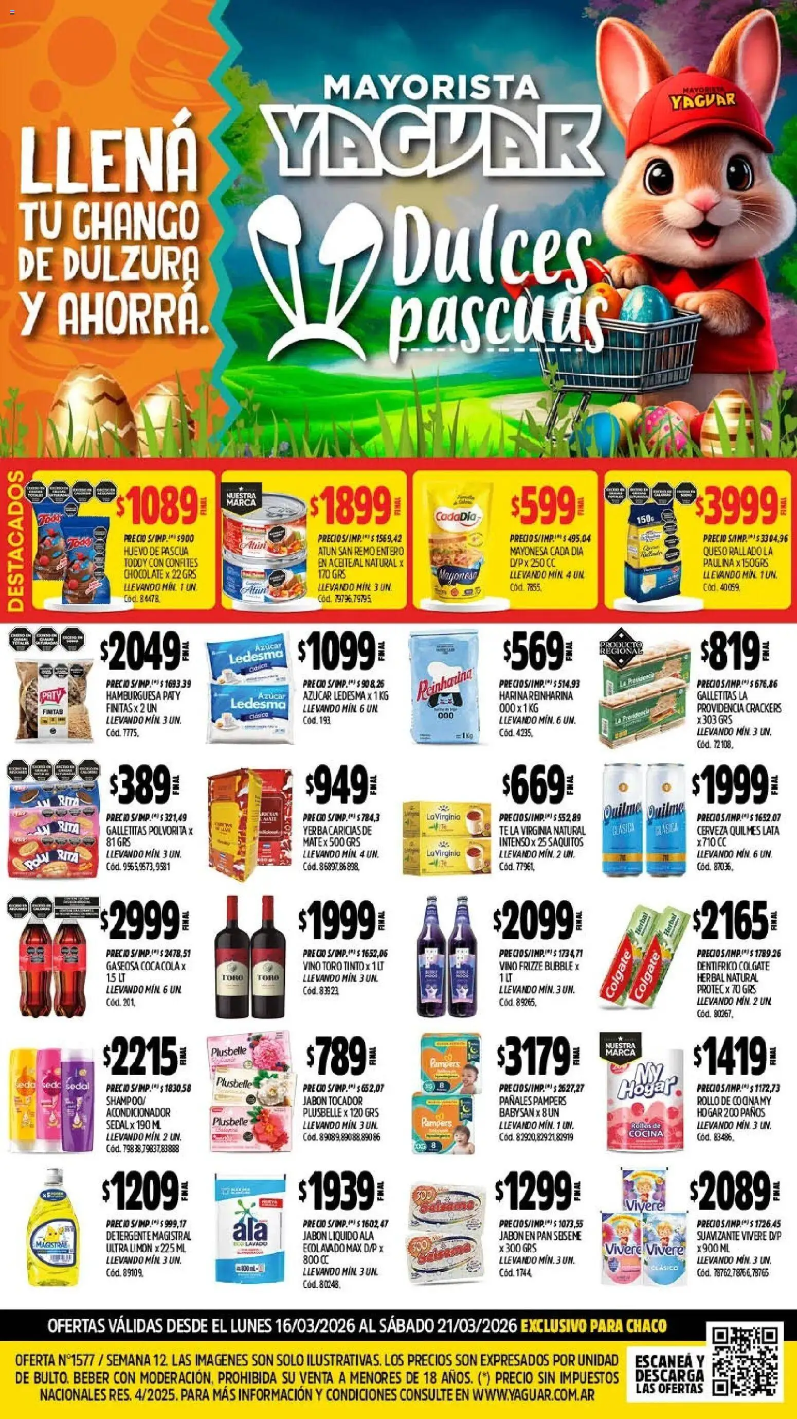 Vista previa del folleto de la tienda Yaguar válido desde el 16/03/2026 