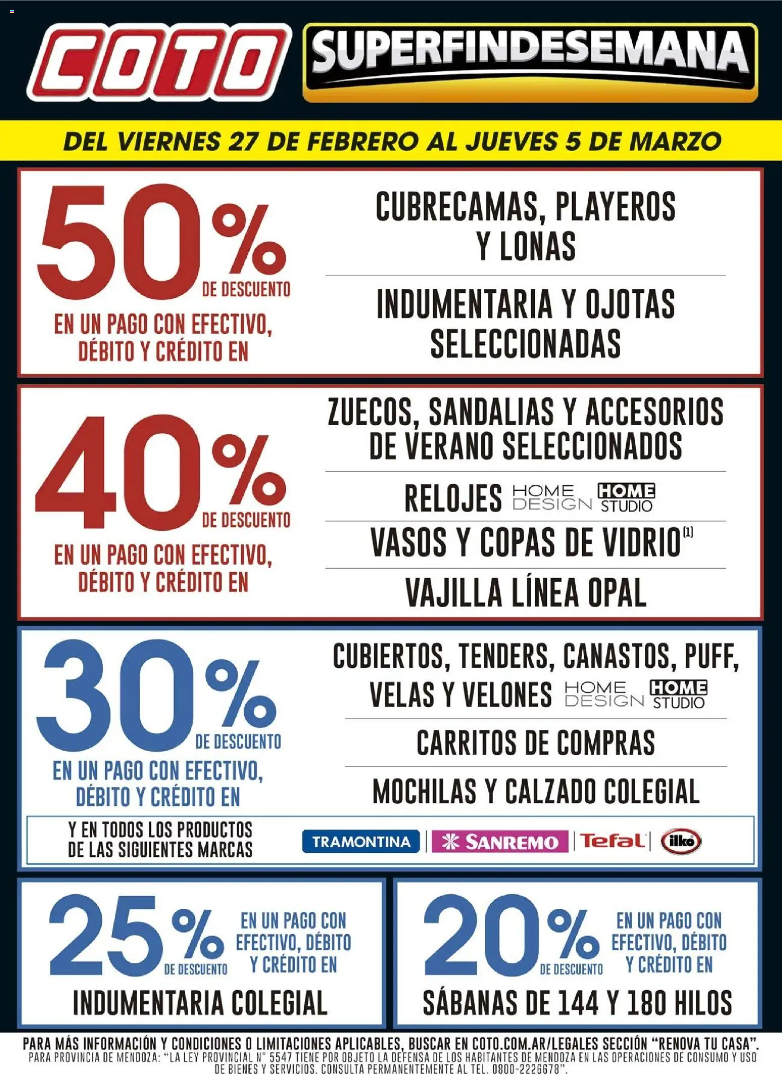 Vista previa del folleto de la tienda Coto válido desde el 27/02/2026 