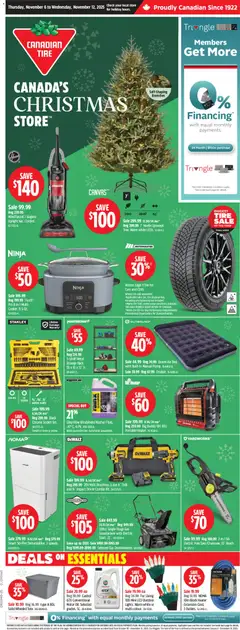 Preview of leaflet Weekly Flyer from shop Canadian Tire is valid from Nov 06, 2025