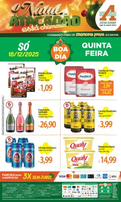 Pré-Visualização do folheto "Ofertas - RS" da loja Atacadão válido a partir de 18/12/2025