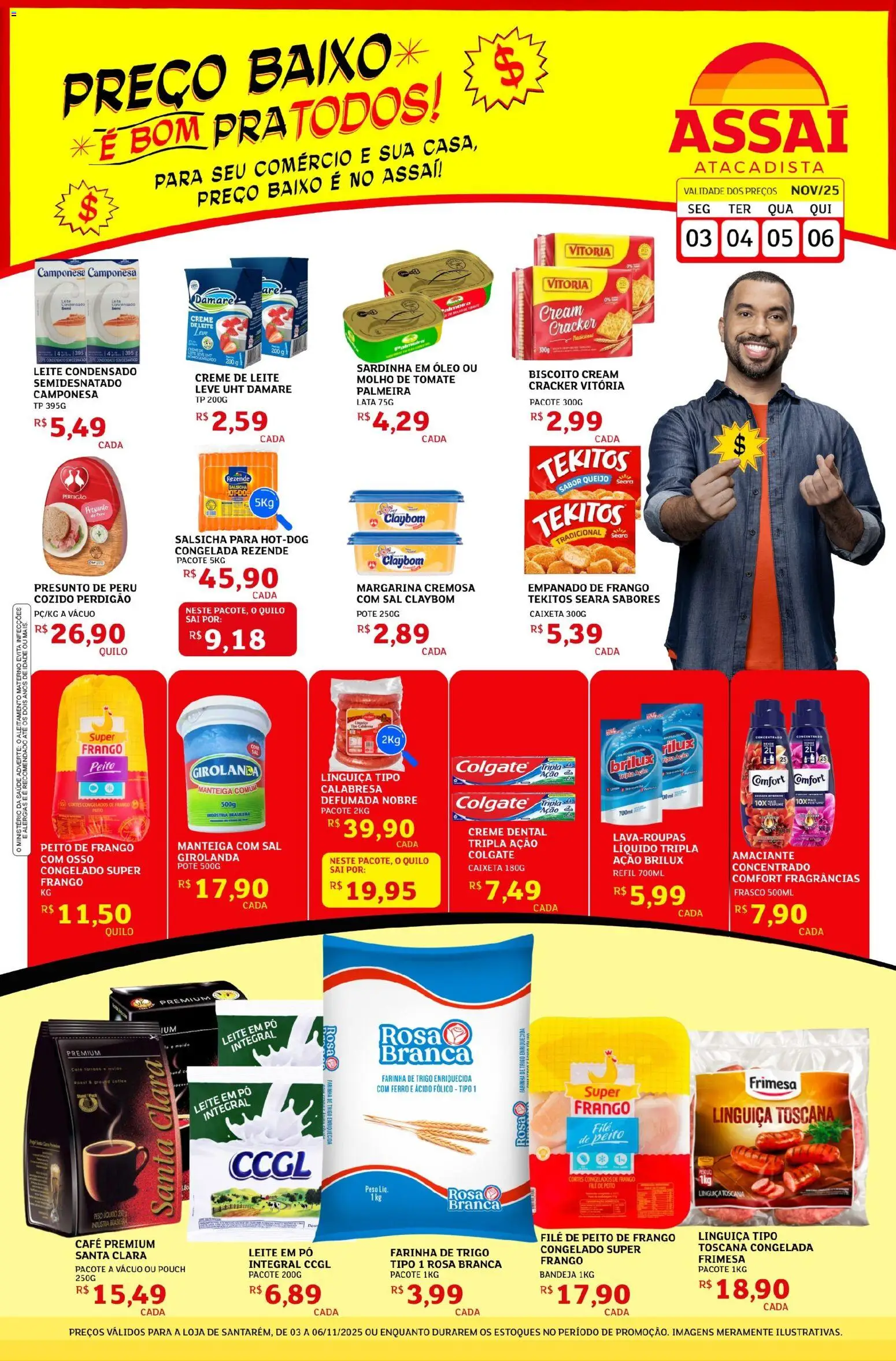 Pré-Visualização do folheto "Encarte - PA" da loja Assaí Atacadista válido a partir de 03/11/2025