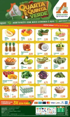 Pré-Visualização do folheto "Atacadão ofertas - PR" da loja Atacadão válido a partir de 11/03/2026
