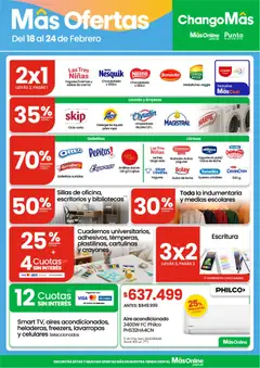 Vista previa del folleto de la tienda Changomas válido desde el 18/02/2026 