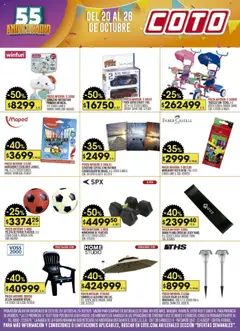 Vista previa del folleto de la tienda Coto válido desde el 20/10/2025 