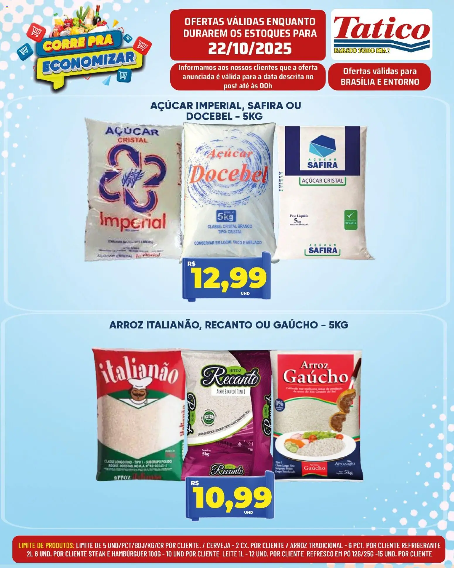 Tatico folheto "Ofertas do Dia" válido a partir de 22/10/2025 - número de página 1