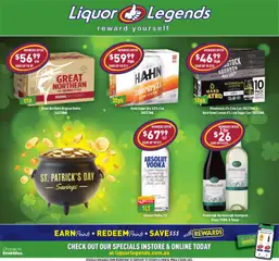 Preview of catalogue Catalogue Underwood from shop Liquor Legends valid 25/02/2026
