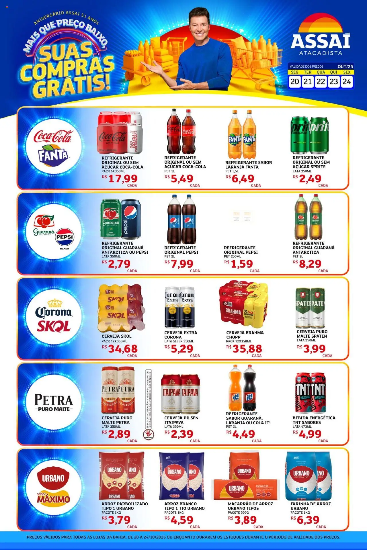 Assaí Atacadista folheto "Encarte - BA" válido a partir de 20/10/2025 - número de página 1