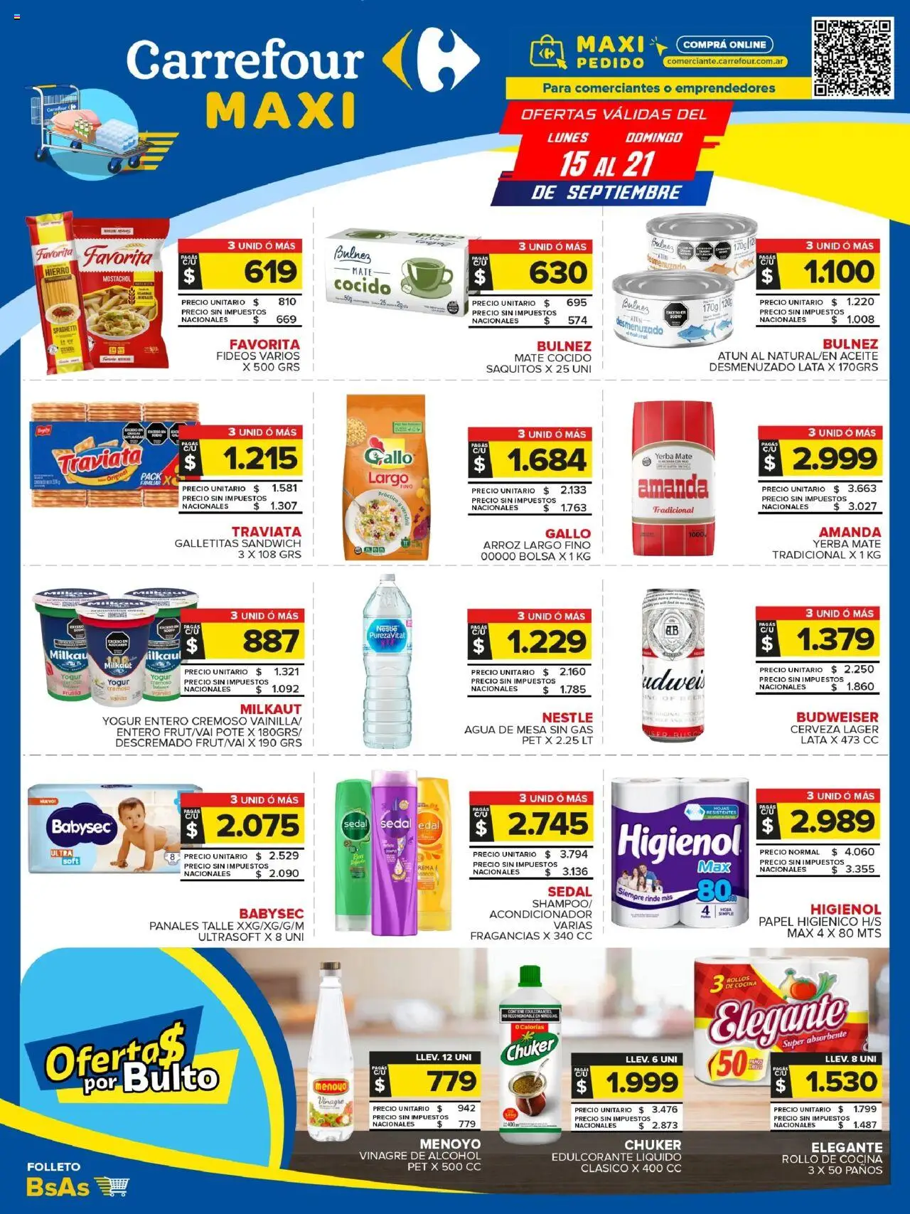 Carrefour Maxi Catálogo del 15/09/2025 Online