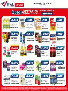 Vista previa del folleto de la tienda Vital válido desde el 09/03/2026 