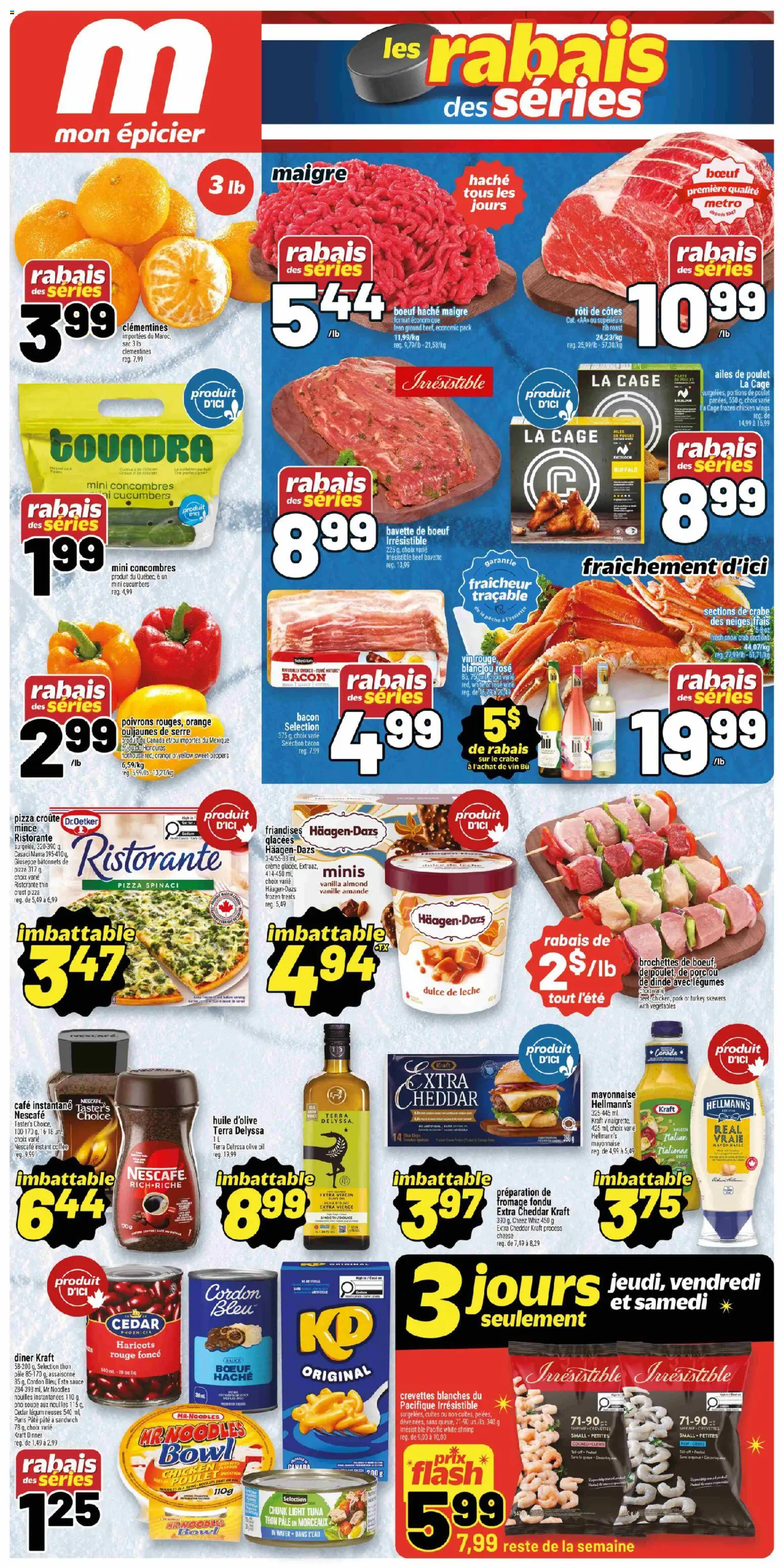 Preview of leaflet Metro circulaire - North York from shop Metro is valid from Apr 16, 2026