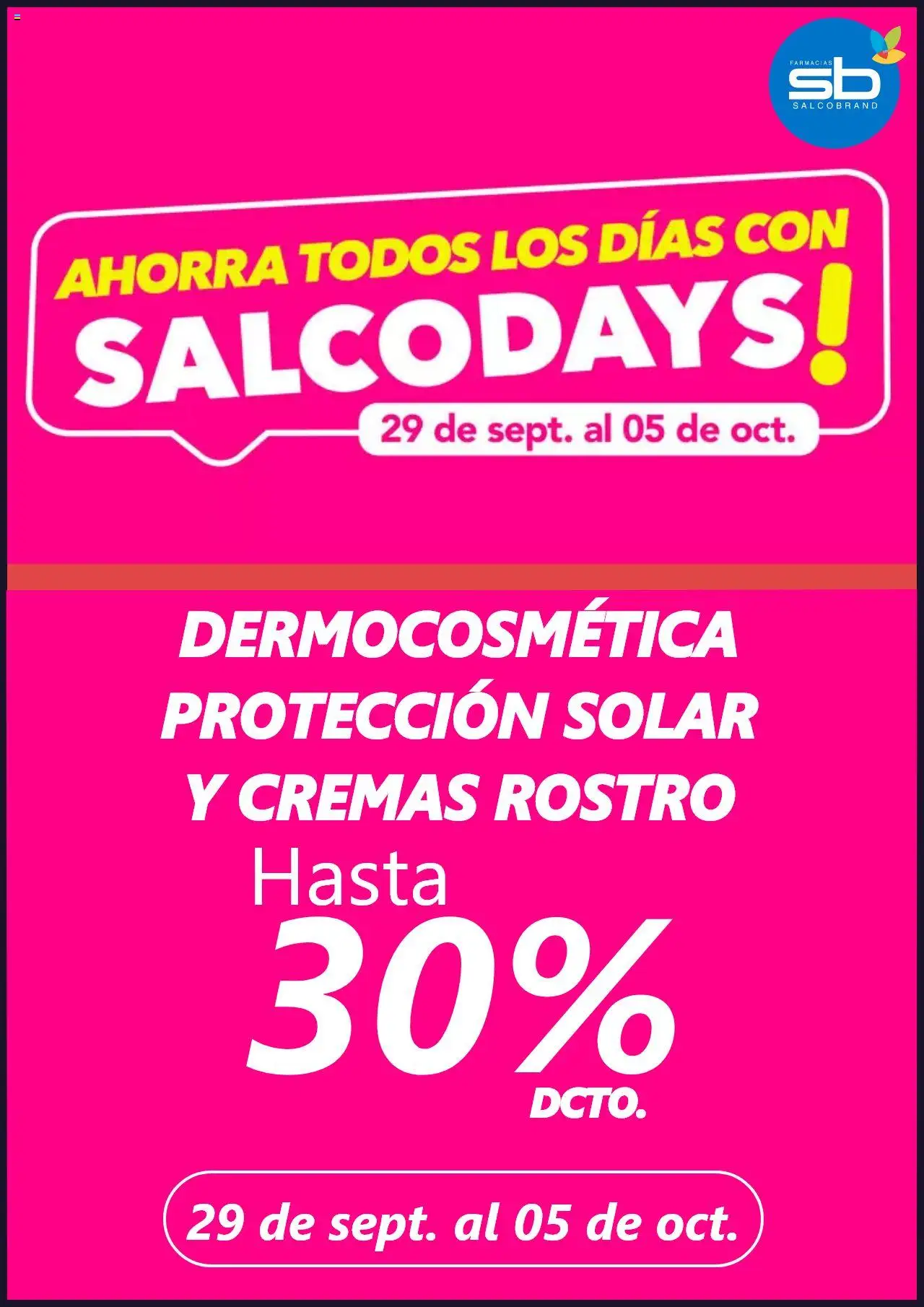Salcobrand Ofertas > válido desde 28.09.2025 > número de página 1