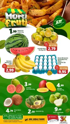 Pré-Visualização do folheto "São Judas Tadeu ofertas Hortifruti" da loja São Judas Tadeu válido a partir de 21/04/2026