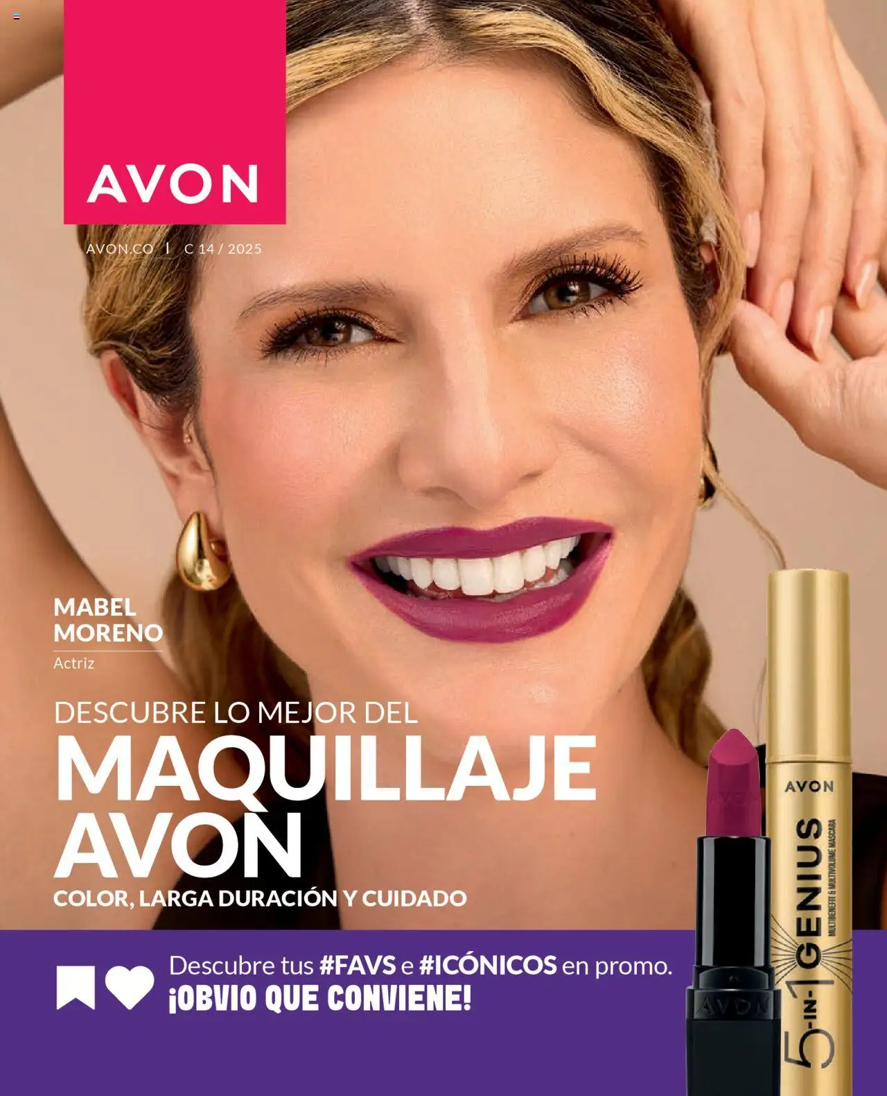  Vista previa del prospecto Catálogo Avon del almacen Avon válida del 12/09/2025 al 31/10/2025 - Maquillaje, Máscara