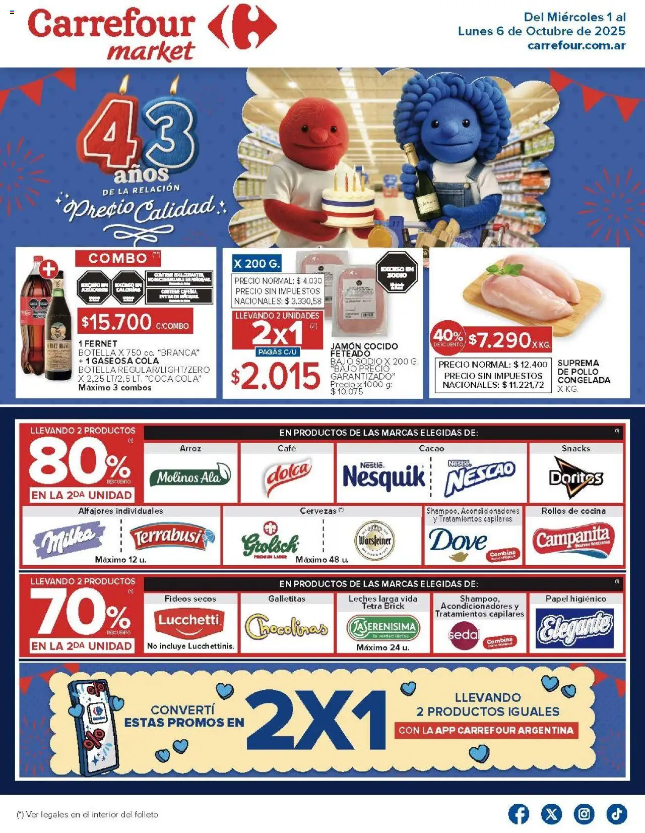 Carrefour Market Catálogo - Corrientes del 01/10/2025 Online