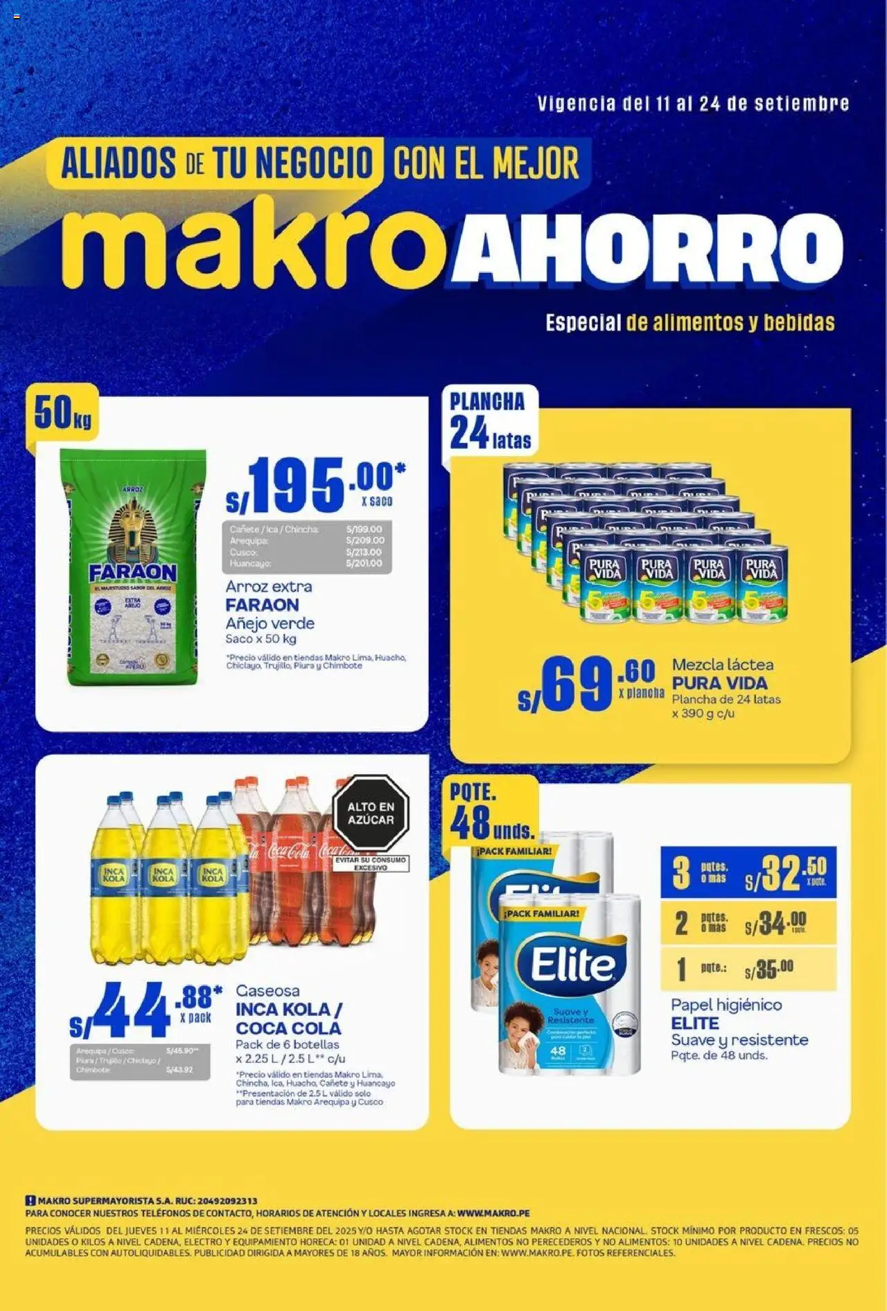 Makro Catálogo Makroahorro VIG#19 (11/09/2025 - 24/09/2025) - ofertas de hoy - número de página 1