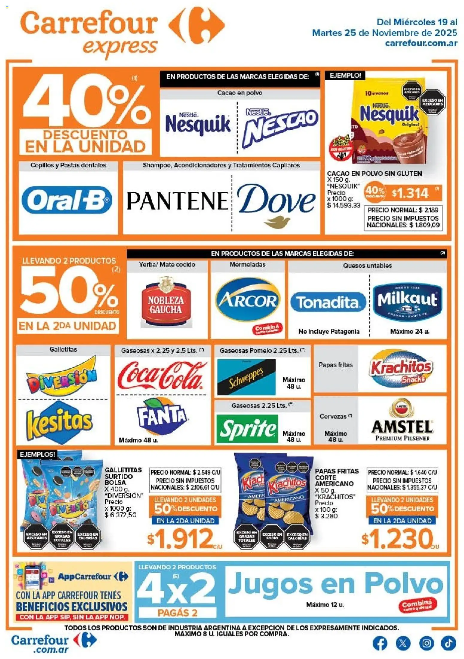 Vista previa del folleto de la tienda Carrefour válido desde el 19/11/2025 