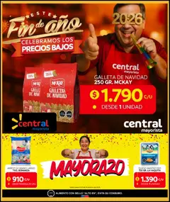 Folleto de la tienda Central Mayorista válido desde el 10.11.2025 