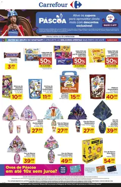 Pré-Visualização do folheto "Carrefour ofertas Especial Páscoa" da loja Carrefour válido a partir de 13/03/2026