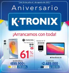  Vista previa del prospecto Catálogo Ktronix del almacen Ktronix válida del 26/07/2025 al 01/08/2025