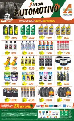 Pré-Visualização do folheto "Ofertas - GO" da loja Atacadão válido a partir de 02/02/2026