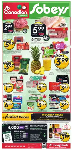Un aperçu du dépliant Weekly Flyer - NS du magasin Sobeys est valide à partir 13 nov. 2025