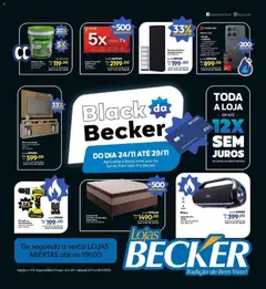 Pré-Visualização do folheto "Black Friday" da loja Lojas Becker válido a partir de 24/11/2025