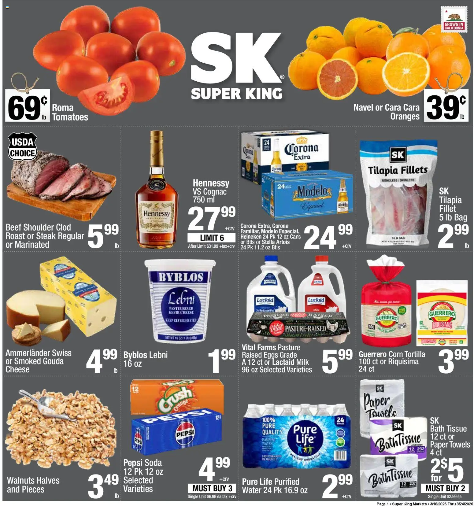 Ad Preview of Super King Super King Weekly Ad from 03/18/2026