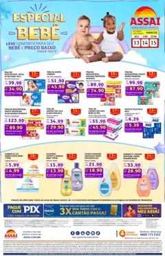 Pré-Visualização do folheto "Assaí Atacadista ofertas - MG" da loja Assaí Atacadista válido a partir de 13/03/2026