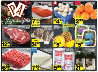 Preview of leaflet Weekly flyer / circulaire from shop Pa Supermarché is valid from Dec 15, 2025