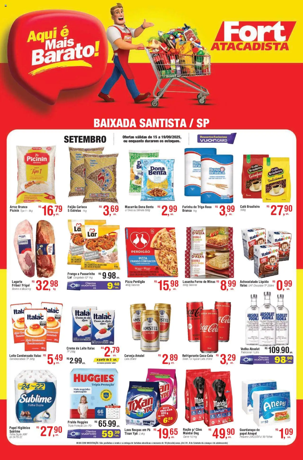 Fort Atacadista folheto "Ofertas da semana" válido a partir de 15/09/2025 - número de página 1