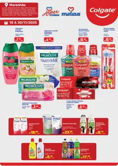 Pré-Visualização do folheto "Ofertas Colgate" da loja Mateus válido a partir de 18/11/2025