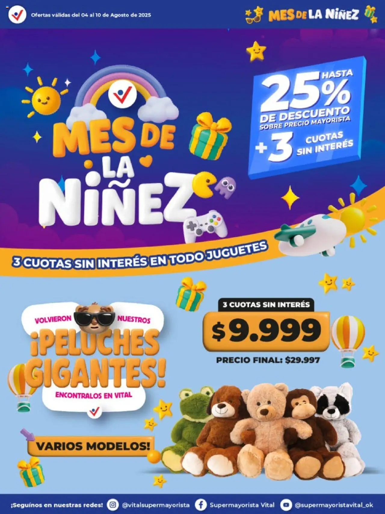 Vital Mes de la niñez del 04/08/2025 >> Catálogo