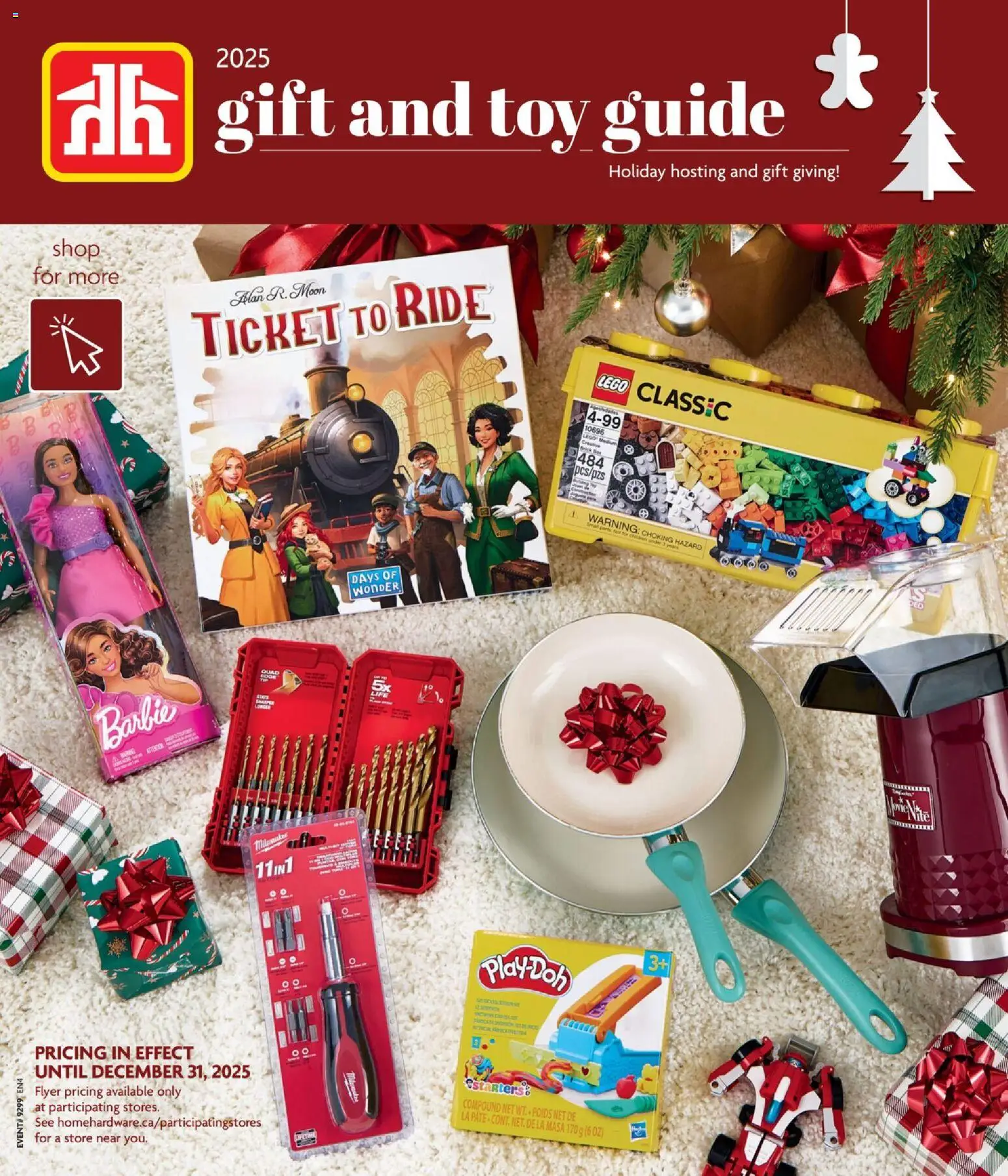 Preview of leaflet Gift & Toy Guide from shop Home Hardware is valid from Nov 06, 2025