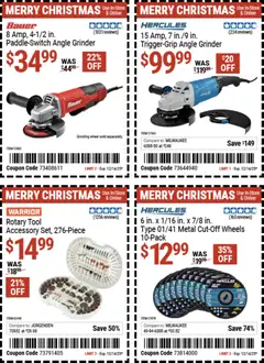 Ad Preview of Harbor Freight Christmas Coupon Deals from 12/02/2025 | Page: 7