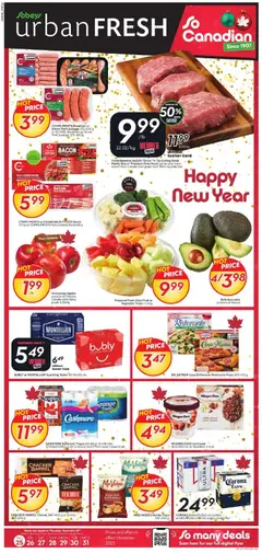 Preview of leaflet Weekly Flyer - Urban Fresh from shop Sobeys is valid from Dec 25, 2025
