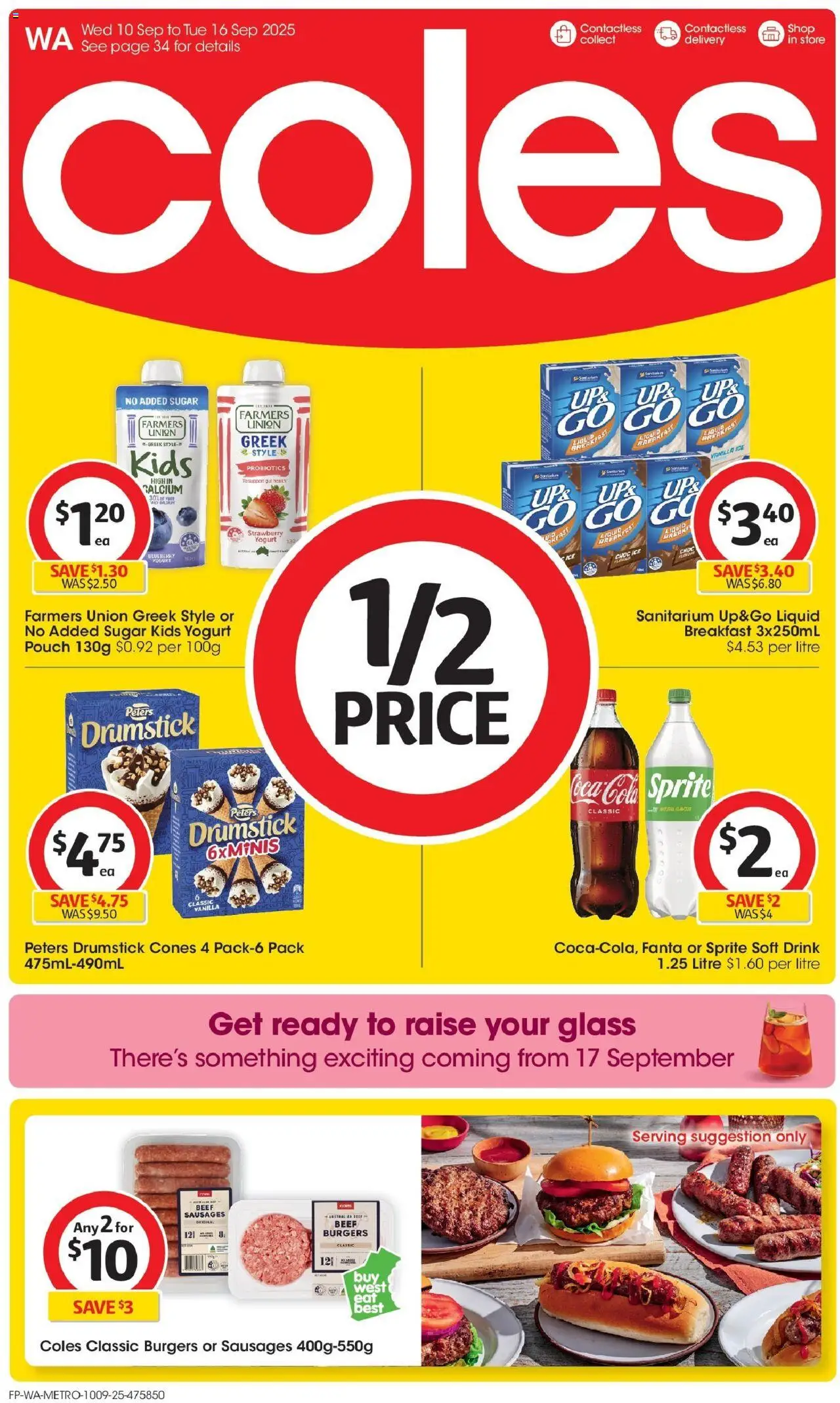 Coles catalogue valid from 10/09/2025 - page 1