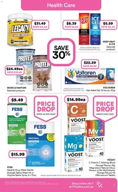 Preview of catalogue Catalogue from shop Priceline Pharmacy valid 30/10/2025 | Page: 27