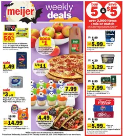 Ad Preview of Meijer Weekly Ad from 10/22/2025