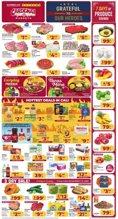 Ad Preview of Cardenas Weekly Ad - CA from 11/05/2025