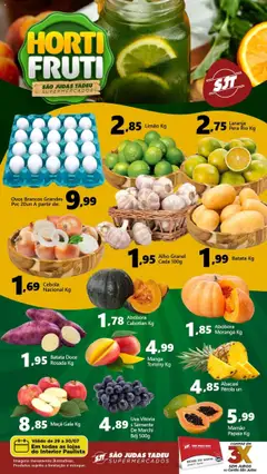 Pré-Visualização do folheto "Ofertas da semana" da loja São Judas Tadeu válido a partir de 29/07/2025