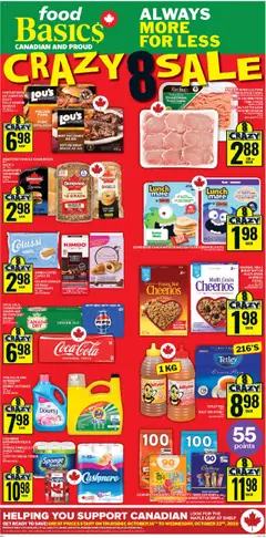 Preview of leaflet Ancaster from shop Food Basics is valid from Oct 16, 2025