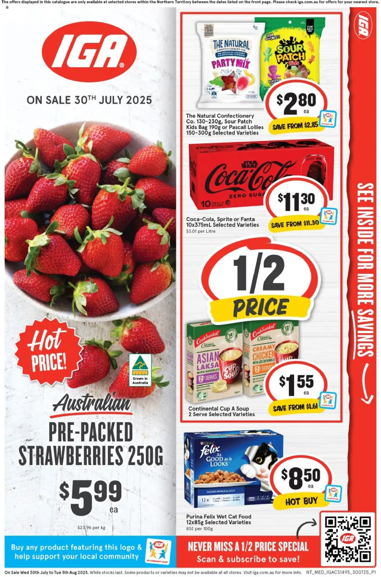 IGA catalogue valid from 30/07/2025 - page 1