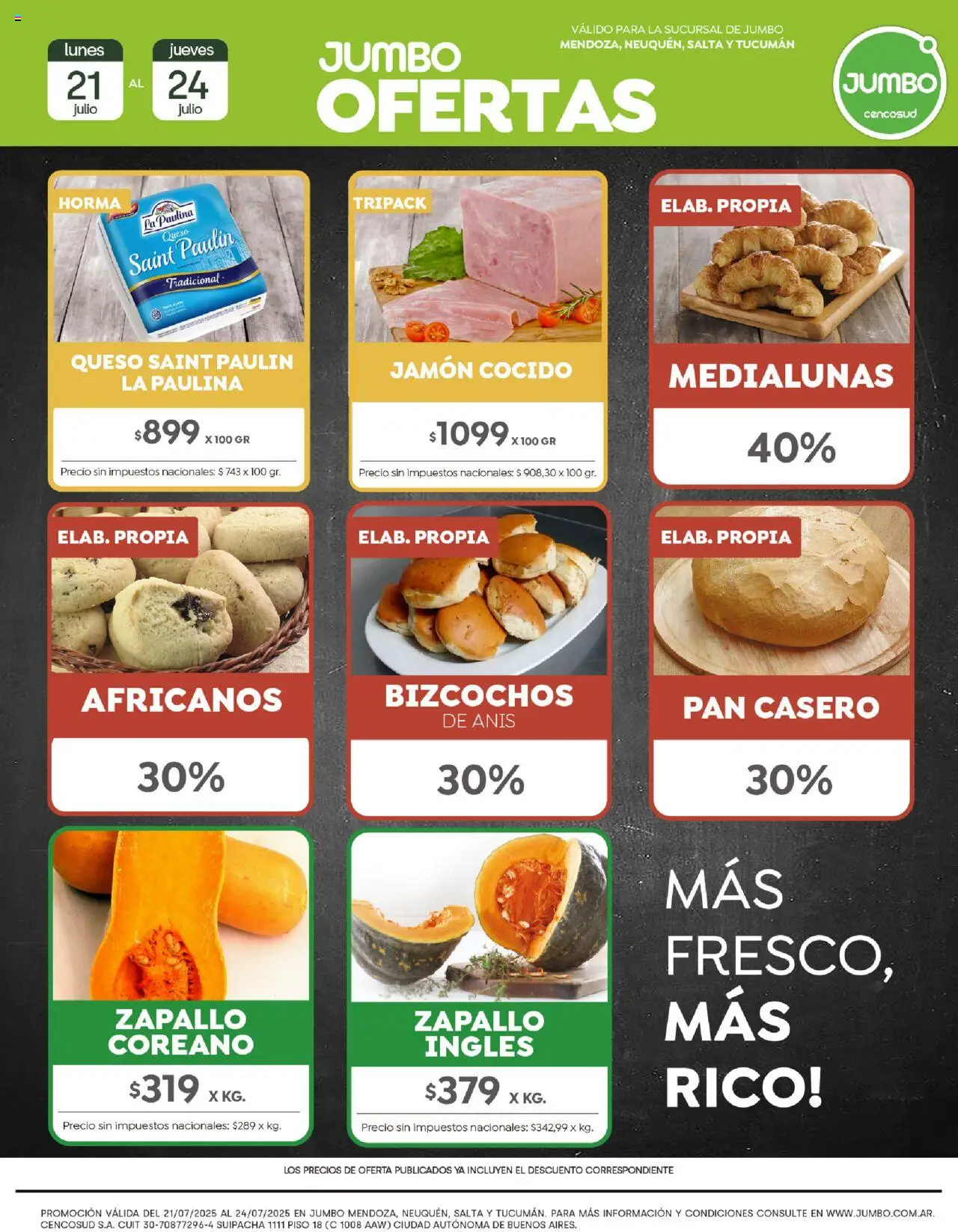 Jumbo Oferta | Interior del 21/07/2025 >> Catálogo