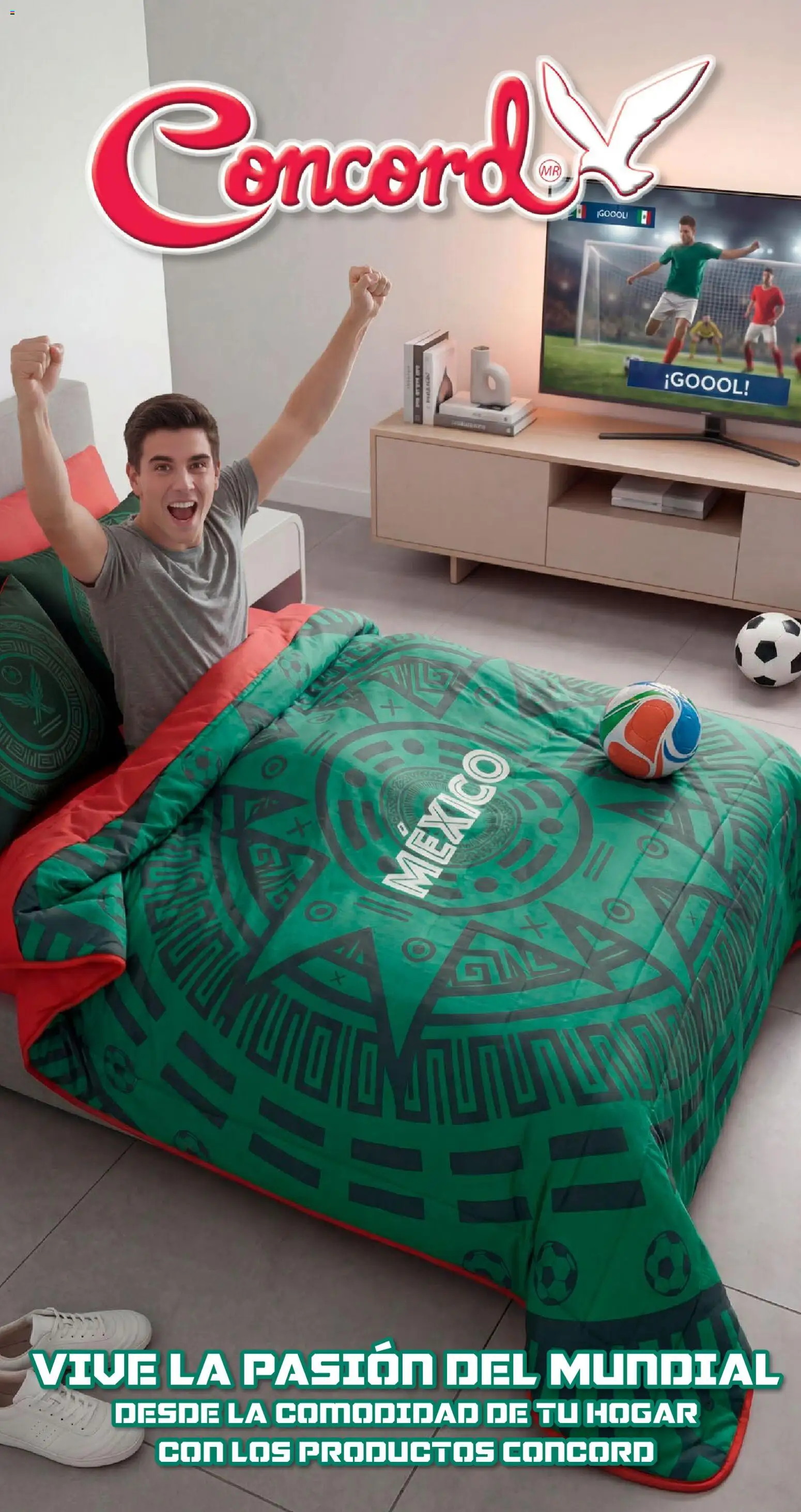 Vista previa las ofertas de la tienda Colchas Concord - Colchas Concord catálogo Mundialista desde el 10/04/2026 